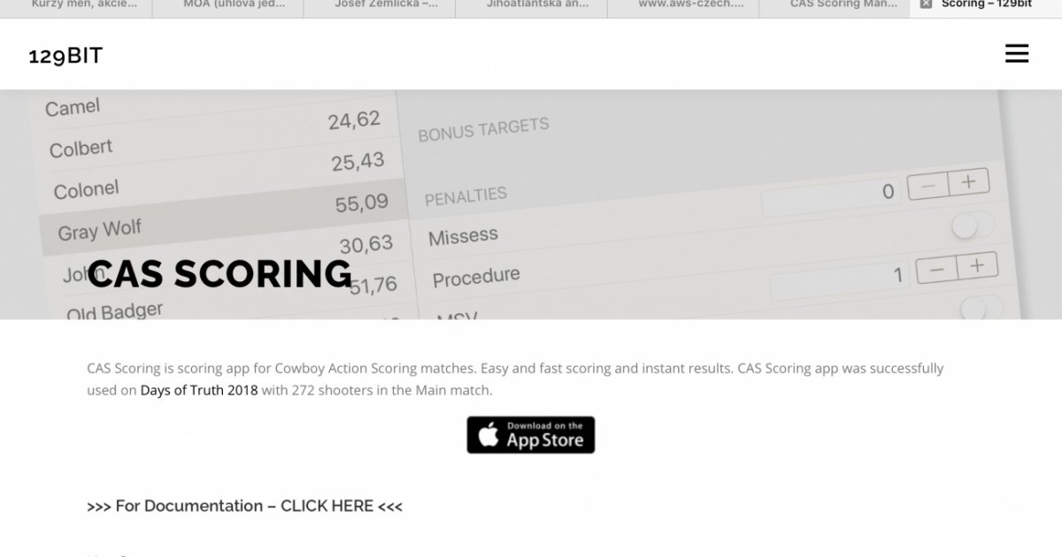CAS Scoring Manual | CAS Scoring